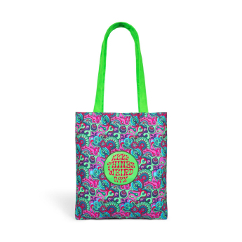 Stake Kick Sauber пазарска чанта Valtteri Bottas Keep Things Weird colors F1 Team 2024