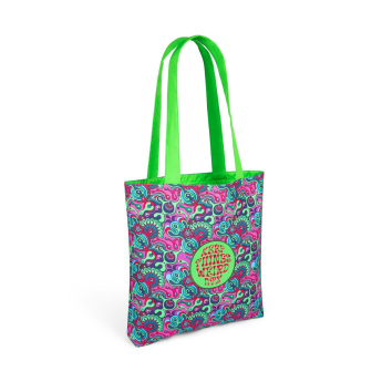 Stake Kick Sauber пазарска чанта Valtteri Bottas Keep Things Weird colors F1 Team 2024