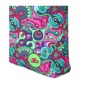 Stake Kick Sauber пазарска чанта Valtteri Bottas Keep Things Weird colors F1 Team 2024