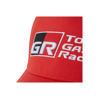 Toyota Gazoo Racing баскетболна шапка с козирка Large Logo red 2024