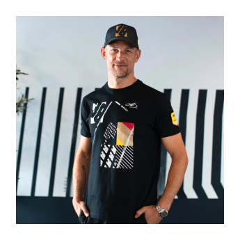 Hertz Team Jota мъжка тениска Jenson Button black 2024