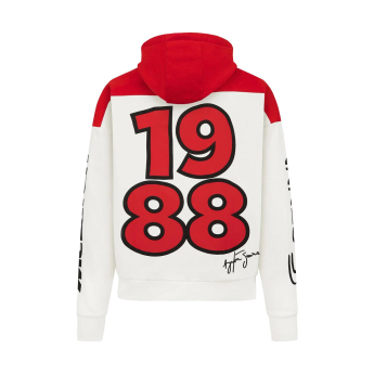 Ayrton Senna мъжки суитшърт с качулка McLaren x Ayrton Senna F1 2024