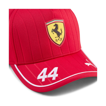 Ferrari детска бейзболна шапка с козирка Hamilton official Teamline Replica F1 Team 2025