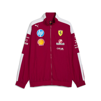 Ferrari мъжко яке Drivers T7 official Teamline Replica red F1 Team 2025
