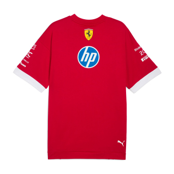 Ferrari мъжка тениска official Teamline Replica red F1 Team 2025