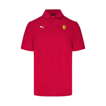 Ferrari мъжка поло тениска Logo red F1 Team 2025