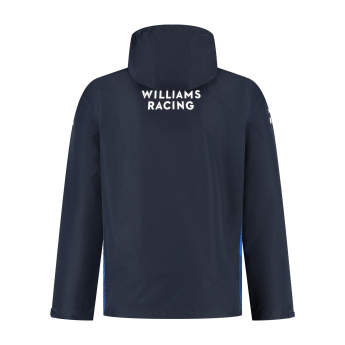 Williams Martini Racing мъжко яке с качулка Rain official Teamline Replica blue F1 Team 2025