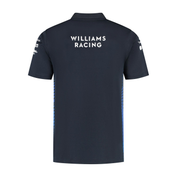 Williams Martini Racing мъжка поло тениска official Teamline Replica black F1 Team 2025