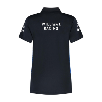 Williams Martini Racing дамска поло блуза official Teamline Replica black F1 Team 2025