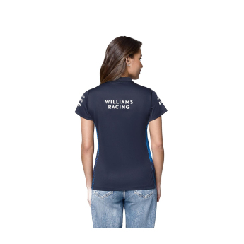 Williams Martini Racing дамска поло блуза official Teamline Replica black F1 Team 2025