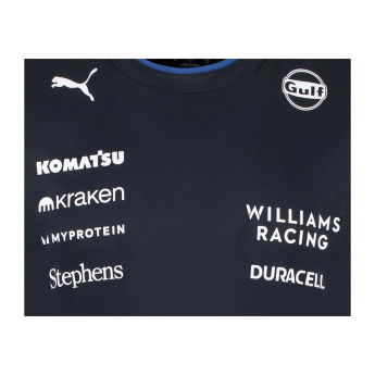 Williams Martini Racing мъжка тениска official Teamline Replica F1 Team 2025