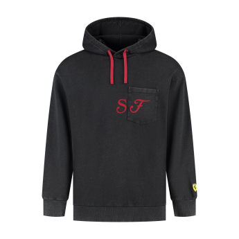 Ferrari мъжки суитшърт с качулка Graphic black F1 Team 2025