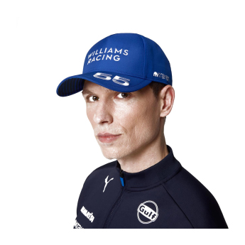 Williams Martini Racing баскетболна шапка с козирка Sainz blue official Teamline Replica F1 Team 2025