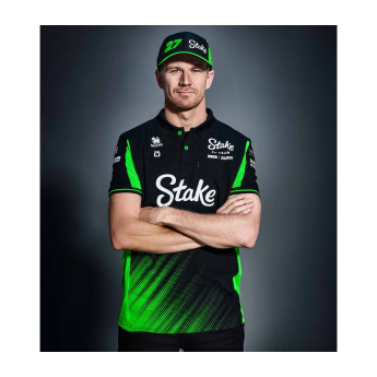 Stake Kick Sauber мъжка поло тениска official Teamline Replica F1 Team 2025