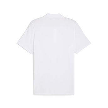 Formula 1 мъжка поло тениска small logo white F1 Team 2025