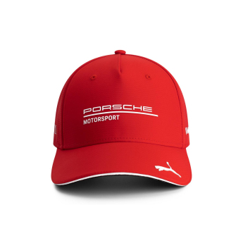 Porsche Мотоспорт баскетболна шапка с козирка official Teamline Replica red 2025
