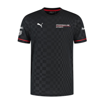 Porsche Мотоспорт мъжка тениска official Teamline Replica black 2025