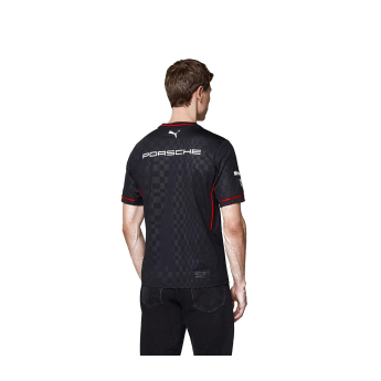 Porsche Мотоспорт мъжка тениска official Teamline Replica black 2025