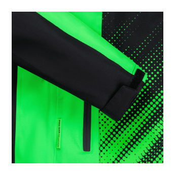 Stake Kick Sauber мъжко яке с качулка Rain official Teamline Replica F1 Team 2025