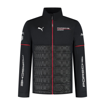Porsche Мотоспорт мъжко яке Hybrid official Teamline Replica black 2025