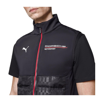 Porsche Мотоспорт мъжки елек official Teamline Replica black 2025