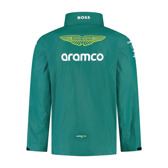 Aston Martin мъжко яке Rain official Teamline Replica green F1 Team 2025