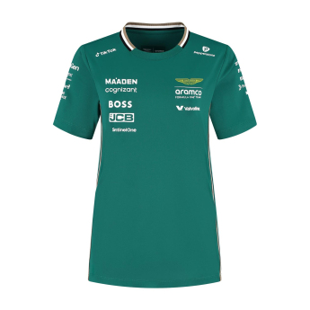 Aston Martin дамска тениска official Teamline Replica green F1 Team 2025