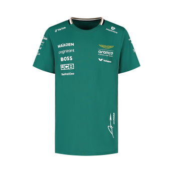 Aston Martin детска тениска Alonso official Teamline Replica F1 Team 2025