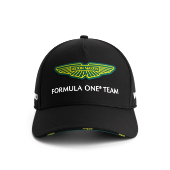 Aston Martin баскетболна шапка с козирка official Teamline Replica black F1 Team 2025