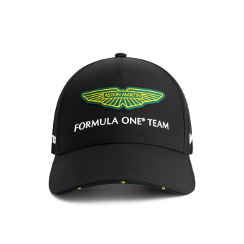Aston Martin баскетболна шапка с козирка Stroll black F1 Team 2025