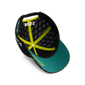 Aston Martin баскетболна шапка с козирка Stroll black F1 Team 2025