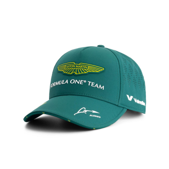 Aston Martin детска бейзболна шапка с козирка Alonso official Teamline Replica green F1 Team 2025