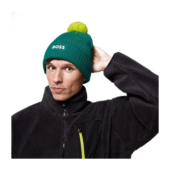 Aston Martin зимна шапка official Teamline Replica green F1 Team 2025