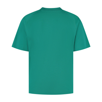 Aston Martin мъжка тениска Large Logo green F1 Team 2025