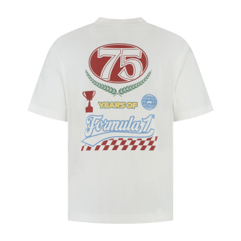 Formula 1 мъжка тениска Legacy Graphic white F1 Team 2025