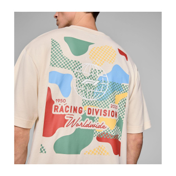 Formula 1 мъжка тениска Camo Graphic beige F1 Team 2025