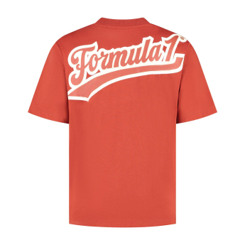 Formula 1 мъжка тениска Heritage Logo Red F1 Team 2025