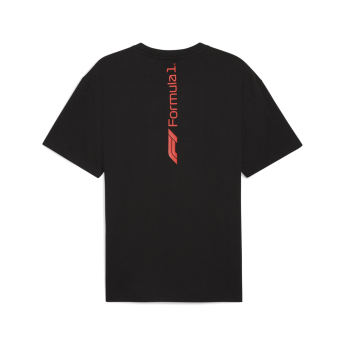 Formula 1 мъжка тениска Essential Relaxed Logo black F1 Team 2025