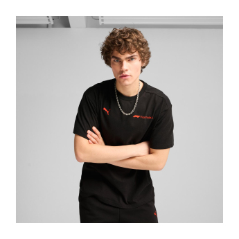 Formula 1 мъжка тениска Essential Relaxed Logo black F1 Team 2025