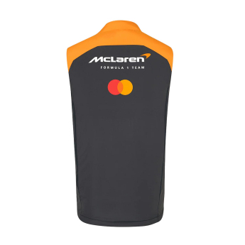 McLaren Honda мъжки елек official Teamline Replica grey F1 Team 2025