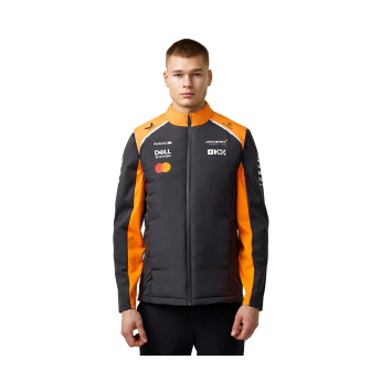 McLaren Honda мъжки елек official Teamline Replica grey F1 Team 2025