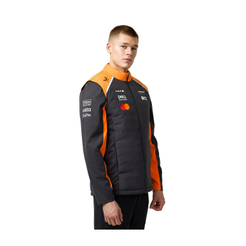 McLaren Honda мъжки елек official Teamline Replica grey F1 Team 2025