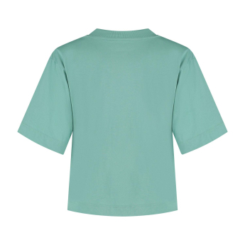 Aston Martin дамска тениска Crop Top green F1 team 2025