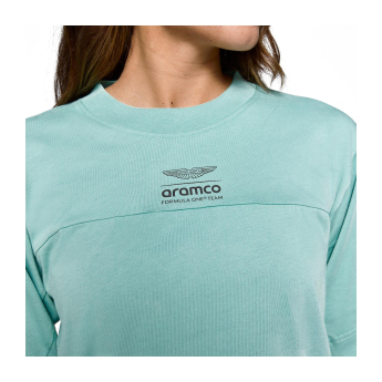 Aston Martin дамска тениска Crop Top green F1 team 2025