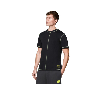 Aston Martin мъжка тениска Data Graphic black F1 Team 2025