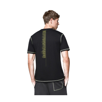 Aston Martin мъжка тениска Data Graphic black F1 Team 2025