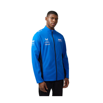 Alpine F1 мъжко яке softshell blue F1 Team 2025