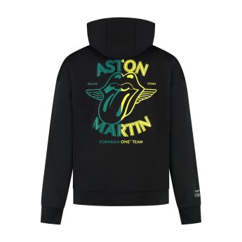 Aston Martin мъжки суитшърт с качулка Rolling Stones F1 Team 2025
