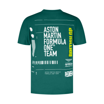 Aston Martin мъжка тениска British GP F1 Team 2025