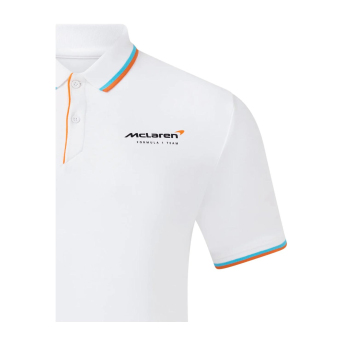 McLaren Honda мъжка поло тениска Essentials white F1 Team 2025